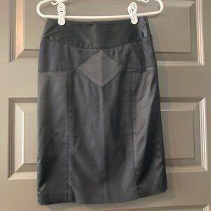 Pencil skirt black size: 36 Small Brand: Mango Suit